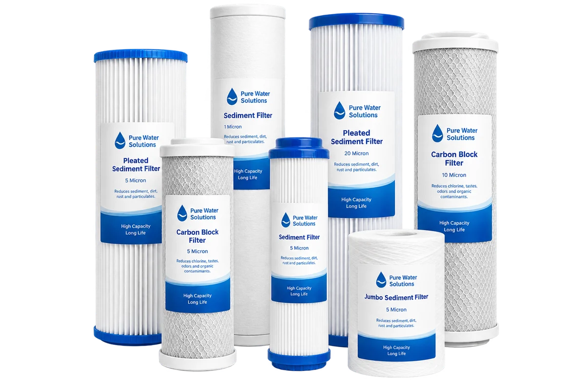 Genuine replacement cartridges and membranes held in stock