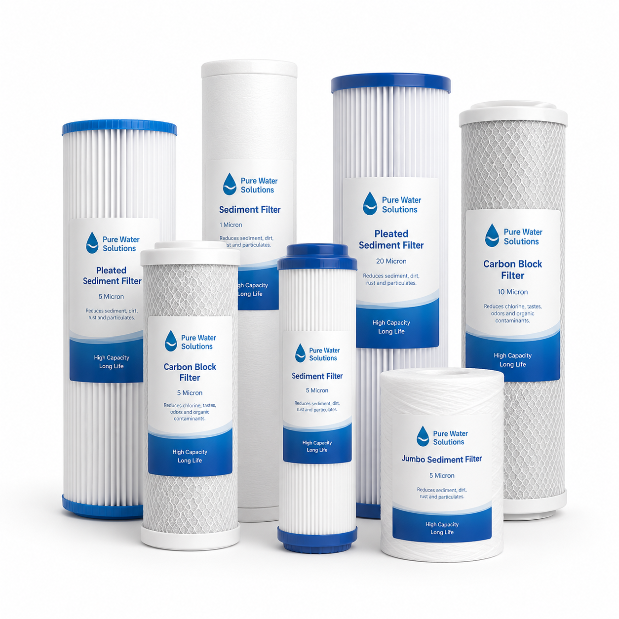 Replacement filter cartridges