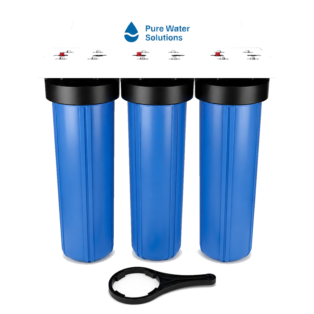 Big Blue three stage whole-house filtration system